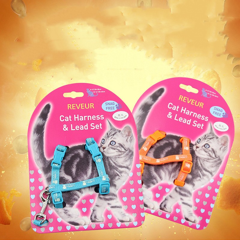 PawPop™ NightProwler – Reflecterend Kattentuigje & Lijn 🌙🐈