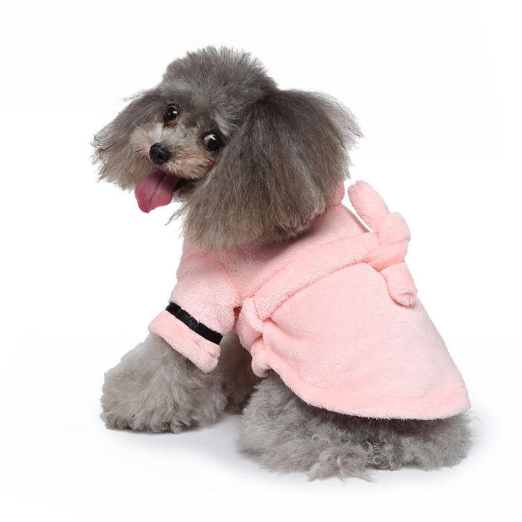 De PawPop™ Cloud-Bathrobe – Ultra-Zachte Huisdier Badjas 🐾☁️