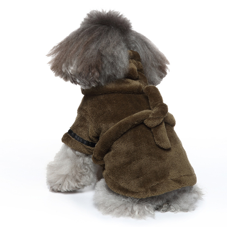 De PawPop™ Cloud-Bathrobe – Ultra-Zachte Huisdier Badjas 🐾☁️