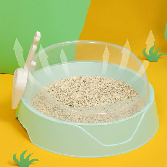 PawPop™ PurePrivacy – Semi-Open Kattenbak 🐱✨