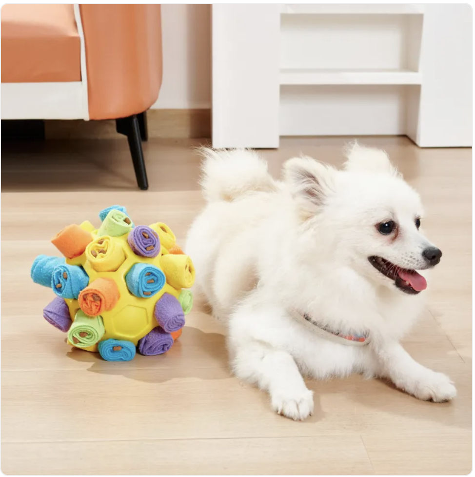 PawPop™ Interactieve Snuffel-Bal – De 10-Minuten 'Brain-Game' voor Honden 🐾